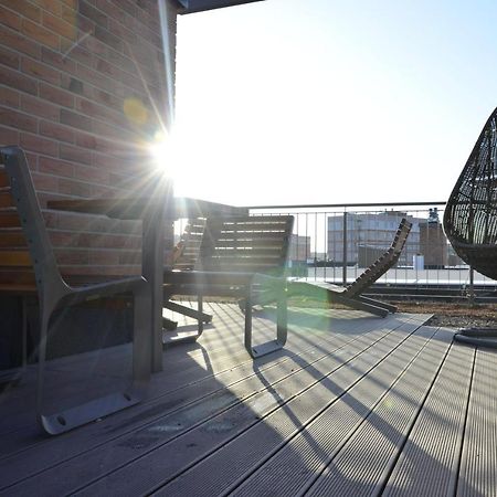Roof Terrace Old Town Apartments With Private Parking Danzig Exterior foto