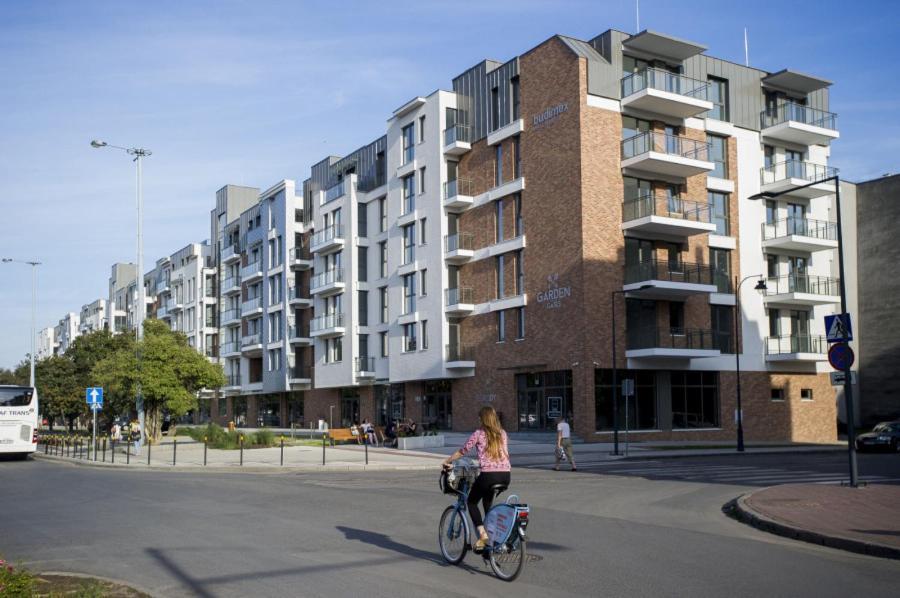 Roof Terrace Old Town Apartments With Private Parking Danzig Exterior foto